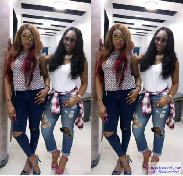 Photos: Actress Ebube Nwagbo & Oge Okoye Step Out In Coordinated Outfits